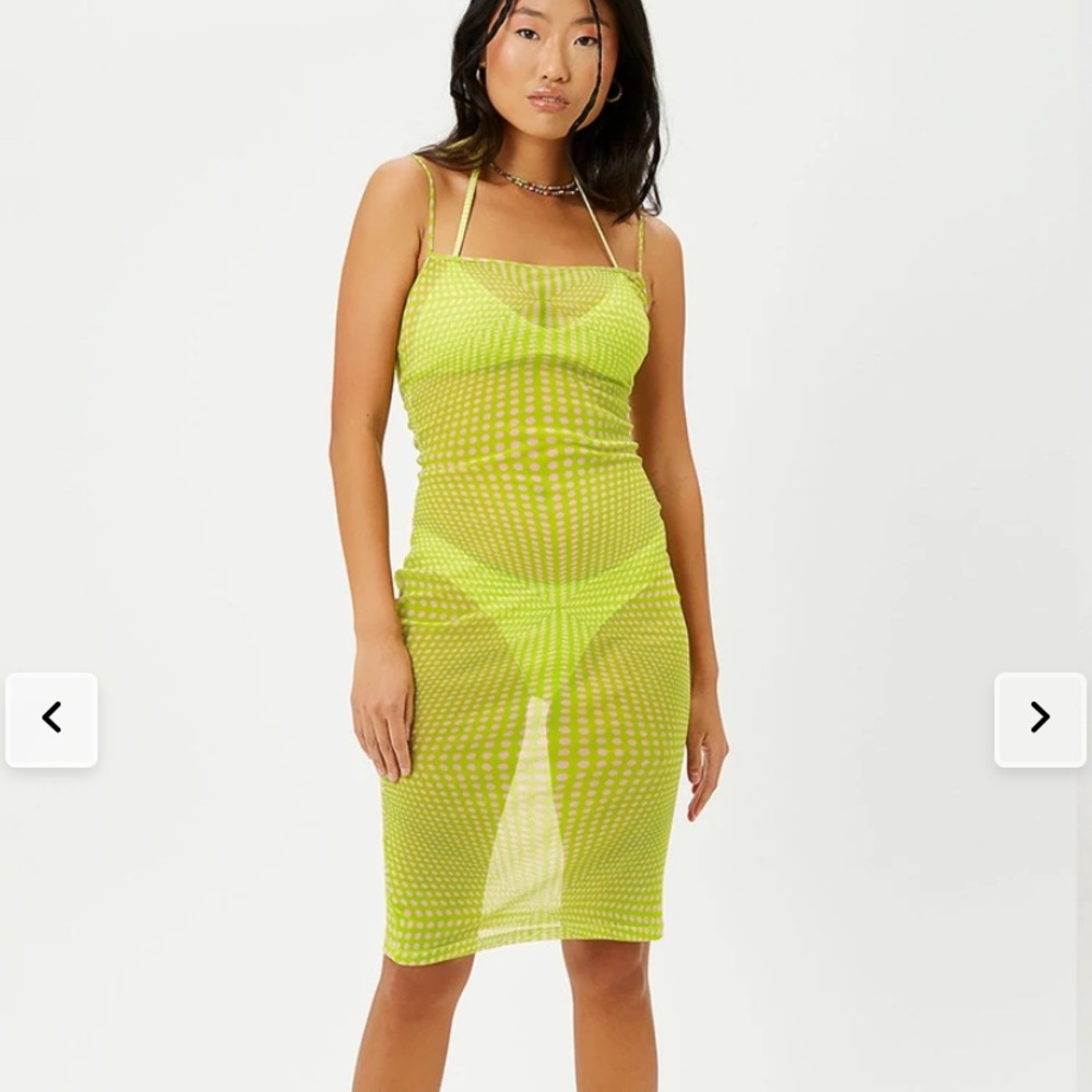 Frankies Bikinis Yuma Cover up Dress NWT